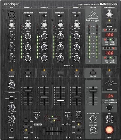 Behringer DJX900 5 Channel DJ Mixer (USB), B
