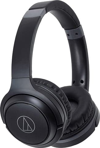 Audio-Technica ATH-S220BT Wireless On-Ear Headphones - Black, A