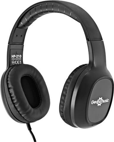 Gear4music HP-210 Stereo Headphones, B