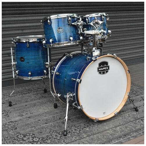 Mapex 20" Armory Fusion 5 Piece Shell Pack - Blue Wave Burst AR504SV-NJ - Open box productBargain Price - LIMITED QUANTITY !