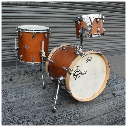 Gretsch Brooklyn Bop 12 14 18 Shell Pack Satin Mahogany Finish - 2nd Hand12"x8" TT 14"x14" FT 18"x16" BD