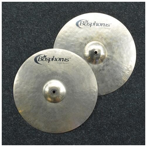 Bosphorus 14" Gold Series Light Hi-Hat Cymbals - 980g - 1180g