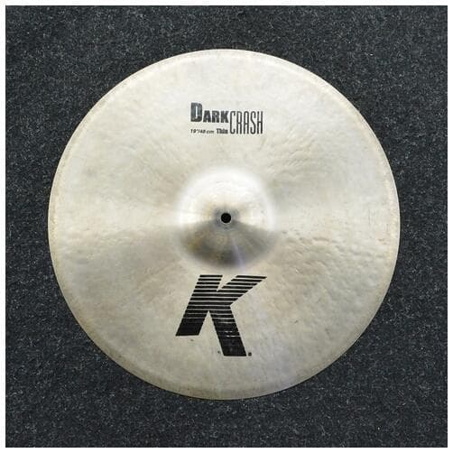 Zildjian K 19" Dark Thin Crash Cymbal