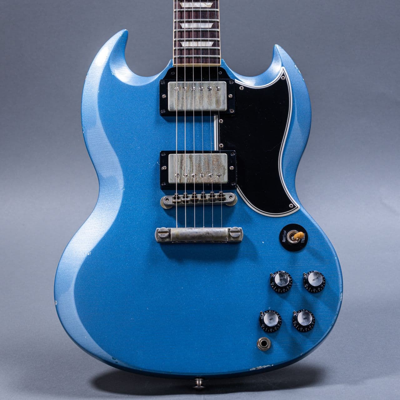 Gibson Custom Shop SG 2018, Aged Pelham Blue