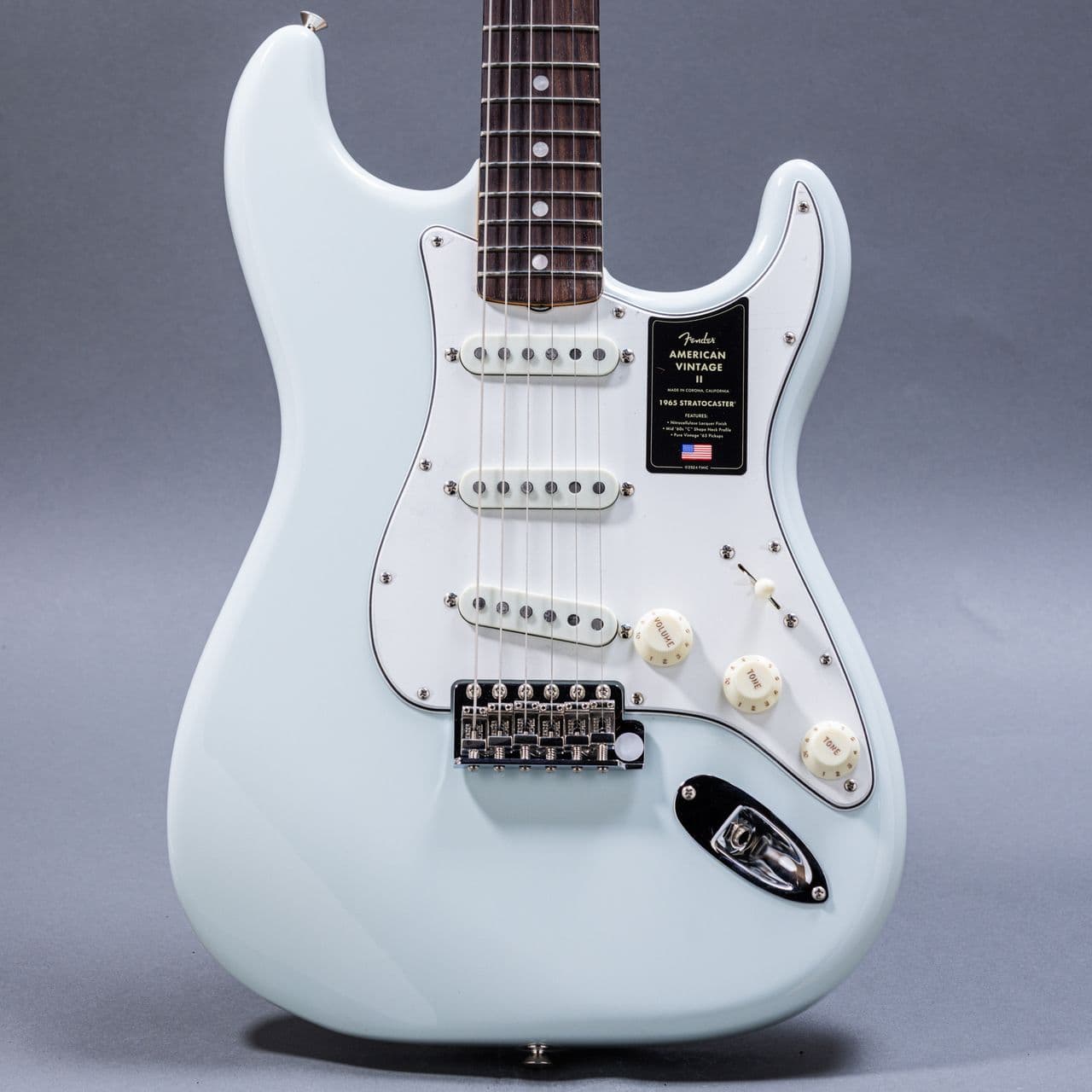 Fender American Vintage II 1965 Stratocaster 2025, Sonic Blue