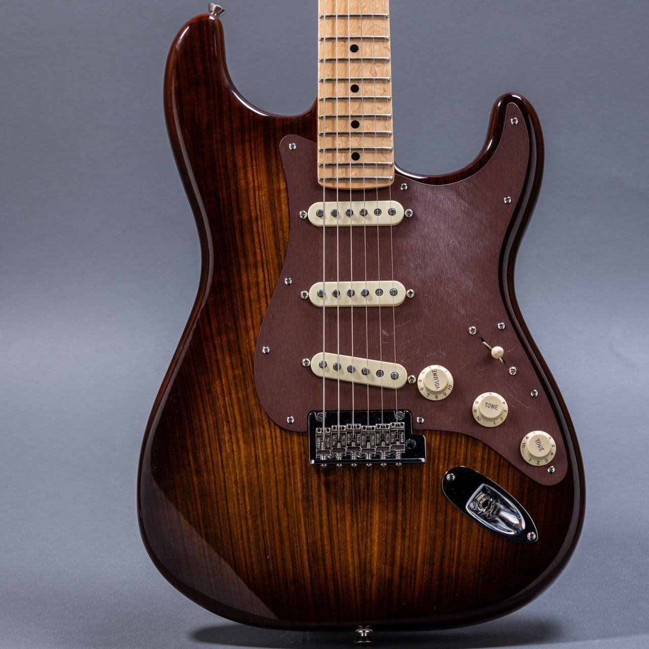 Fender Limited Edition Shedua Top Stratocaster 2017, Natural