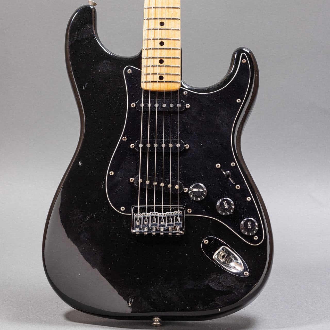 Fender Stratocaster Hardtail 1977, Black