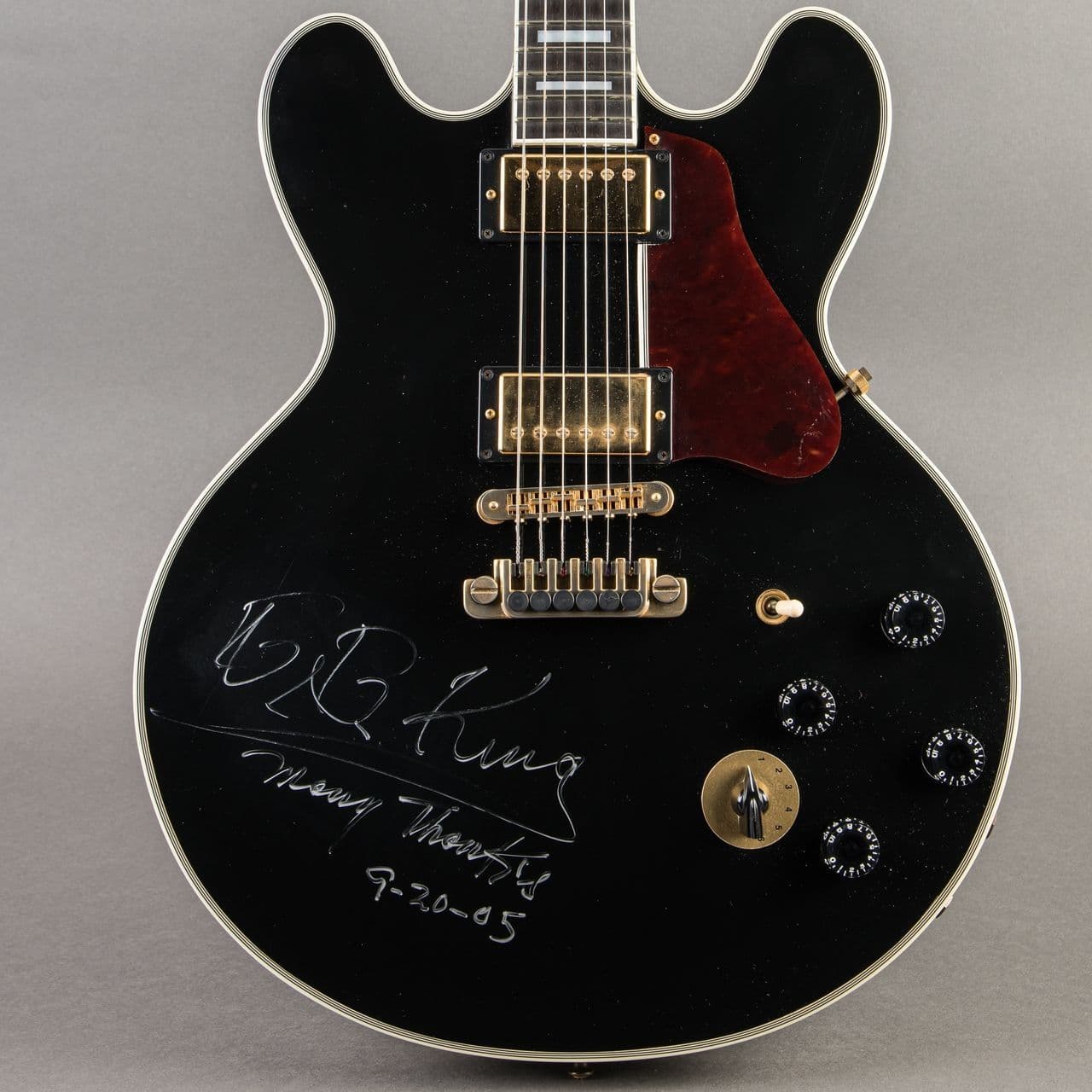 Gibson ES-355 Lucille Signed by B.B. King 2005, Ebony