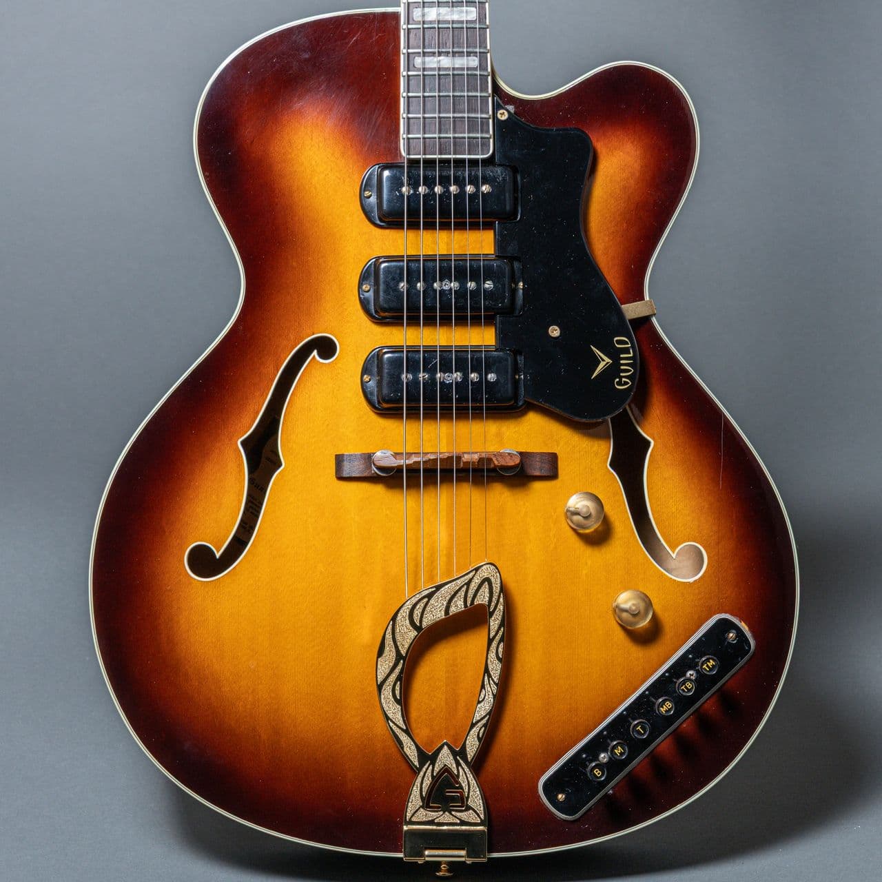Guild X350 1954, Sunburst
