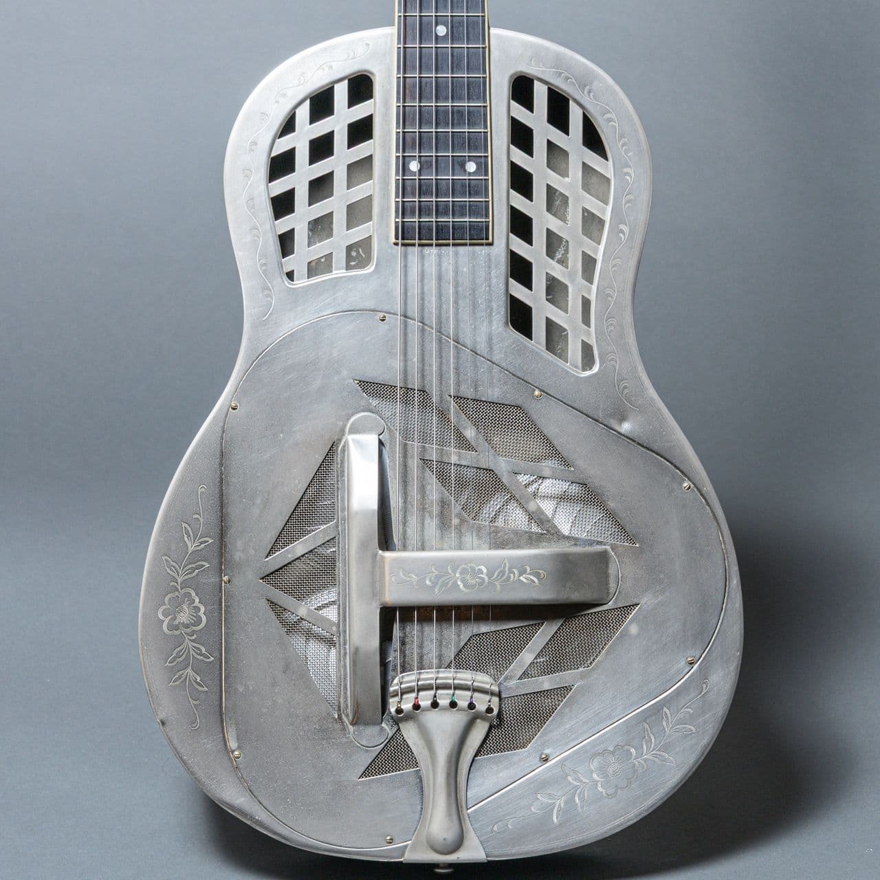 National Tri-Cone Round Neck Style 2 1928-1930, German Silver