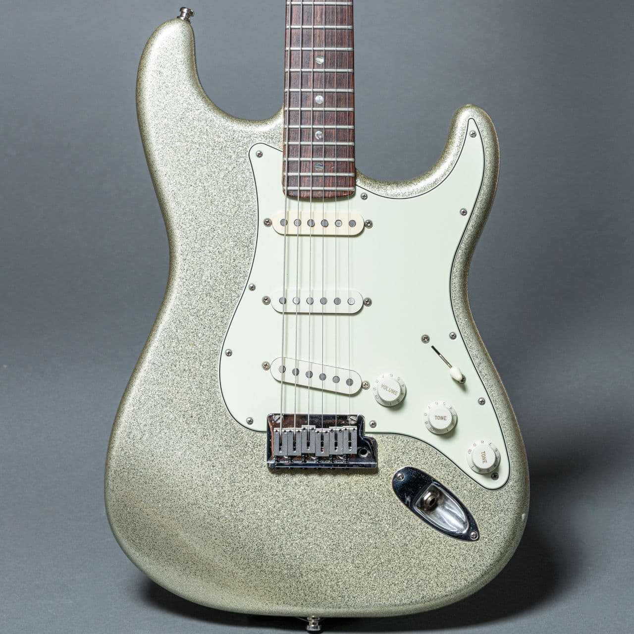 Fender American Deluxe Stratocaster 2000, Silver Sparkle