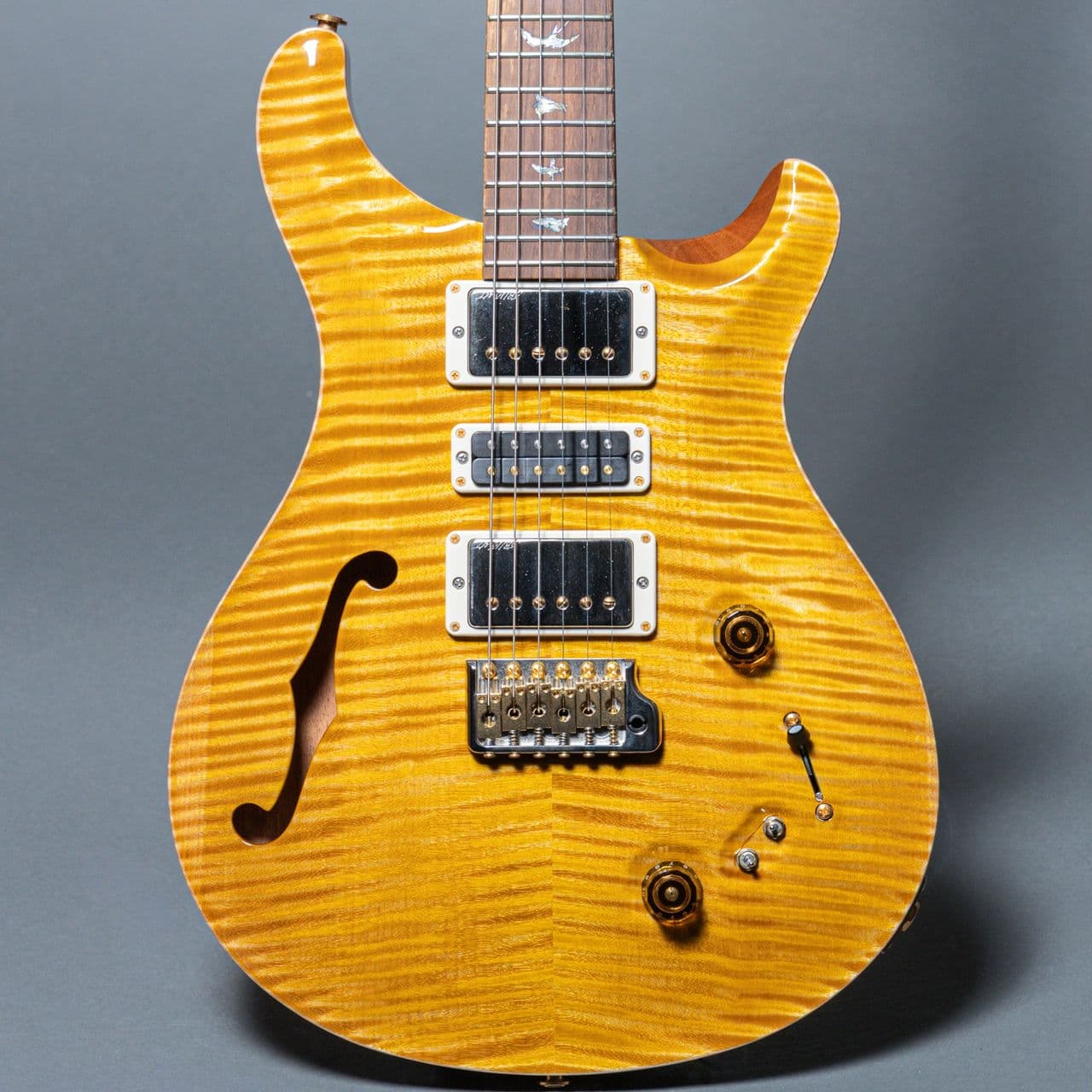 PRS Wood Library Special 22 Semi-Hollow 2021, Honey Gold