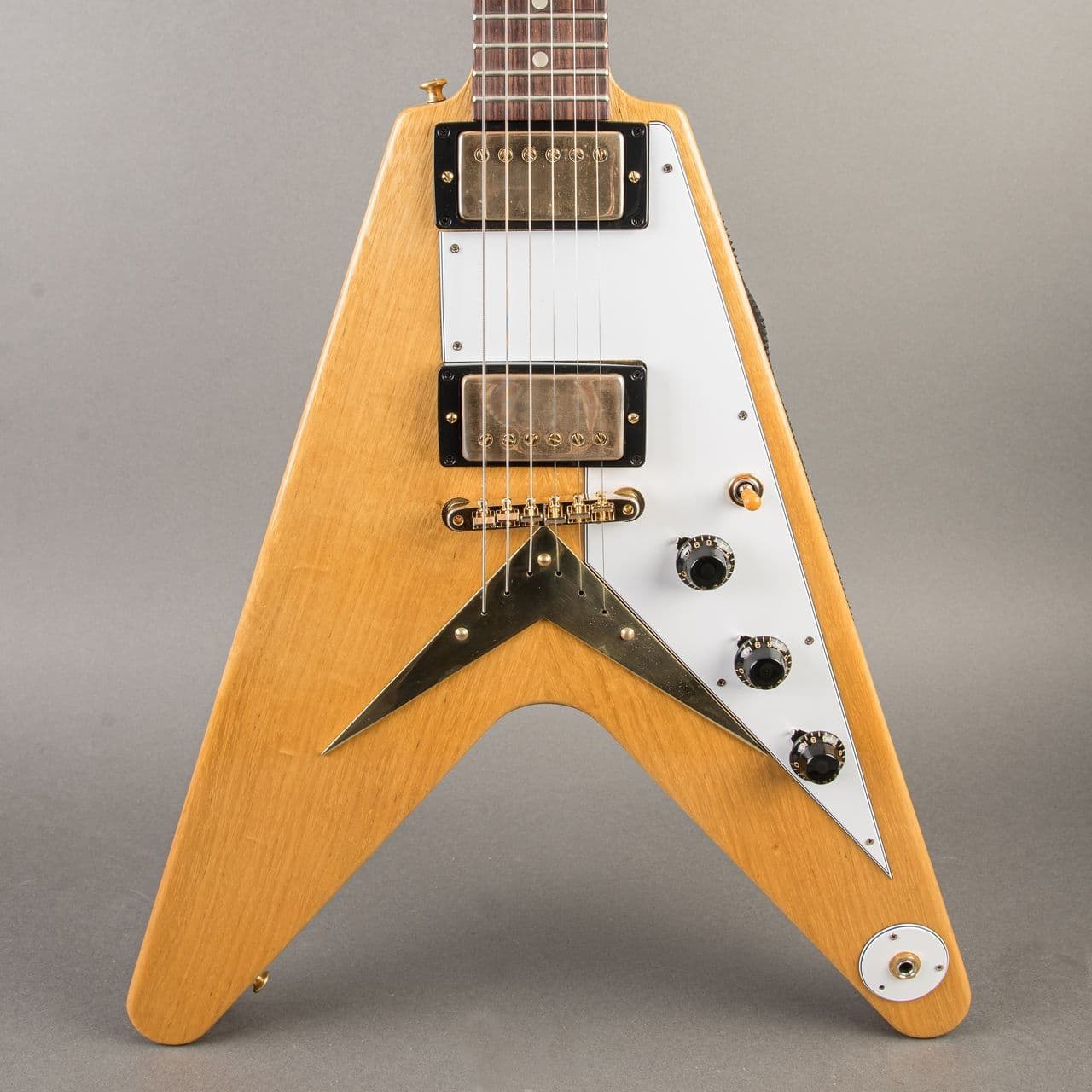 Gibson 1958 Korina Flying V 2025, Natural