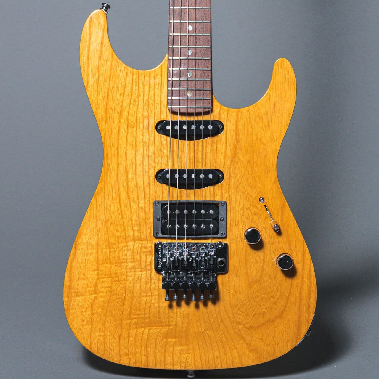Fender Custom Shop Showmaster Stratocaster 2008, Amber, Floyd Rose