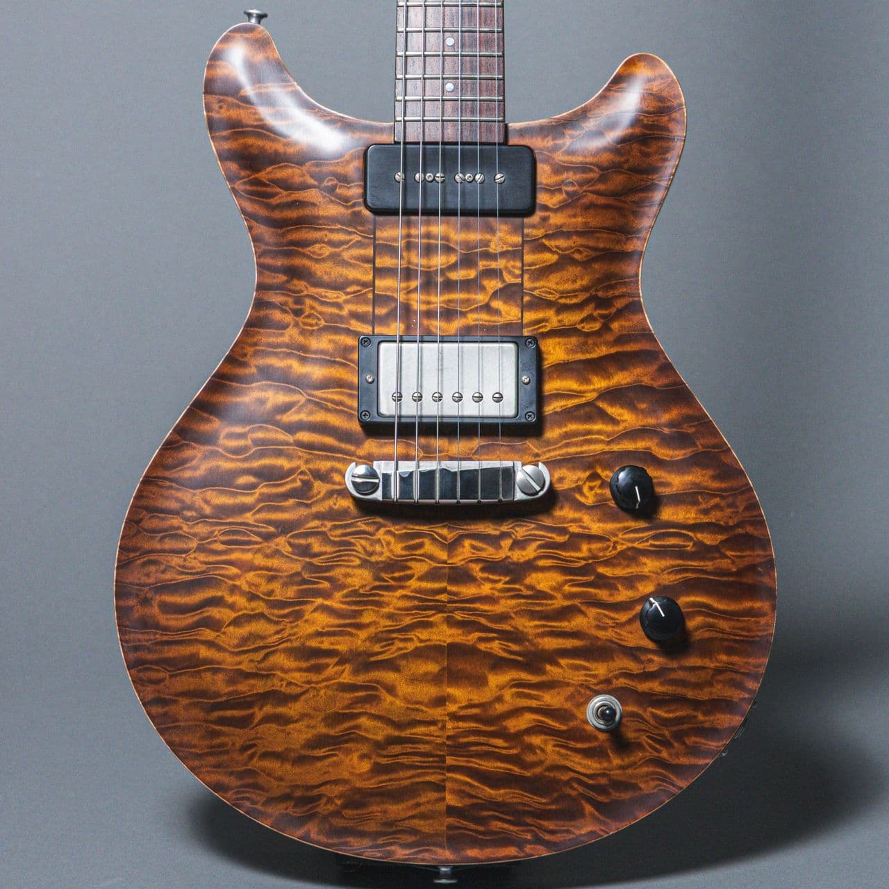 Patrick James Eggle Macon MT Double Cut 2015, Light Brown Transparent