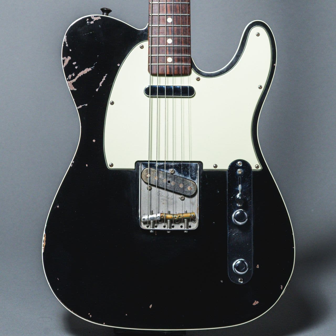 Fender American Vintage '63 Telecaster Custom 2012, Relic'd By Guns Black