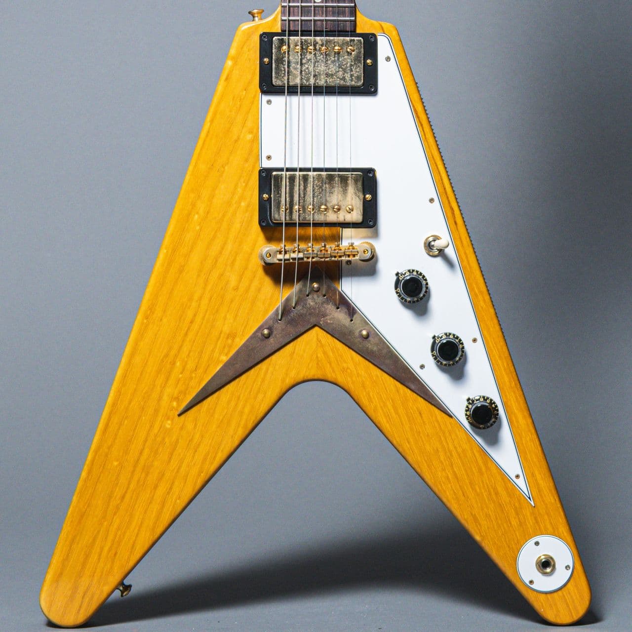 Gibson Custom Shop 1958 Korina Flying V Reissue 2021, Natural