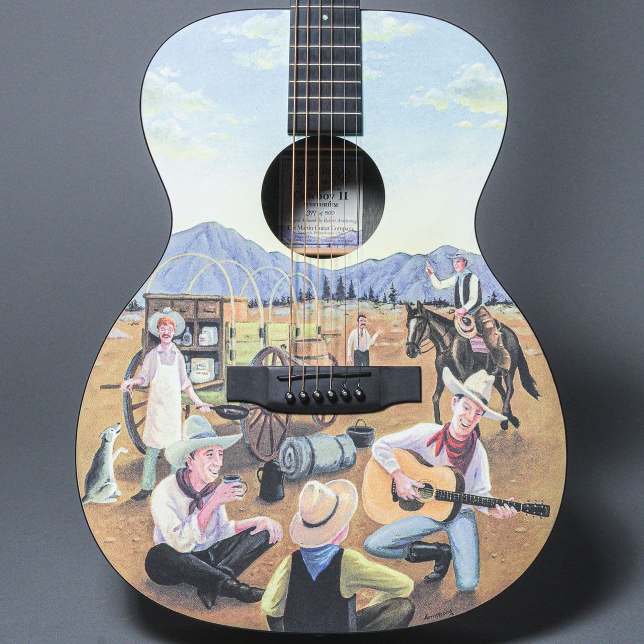 Martin Cowboy II 2001, Cowboy Artwork