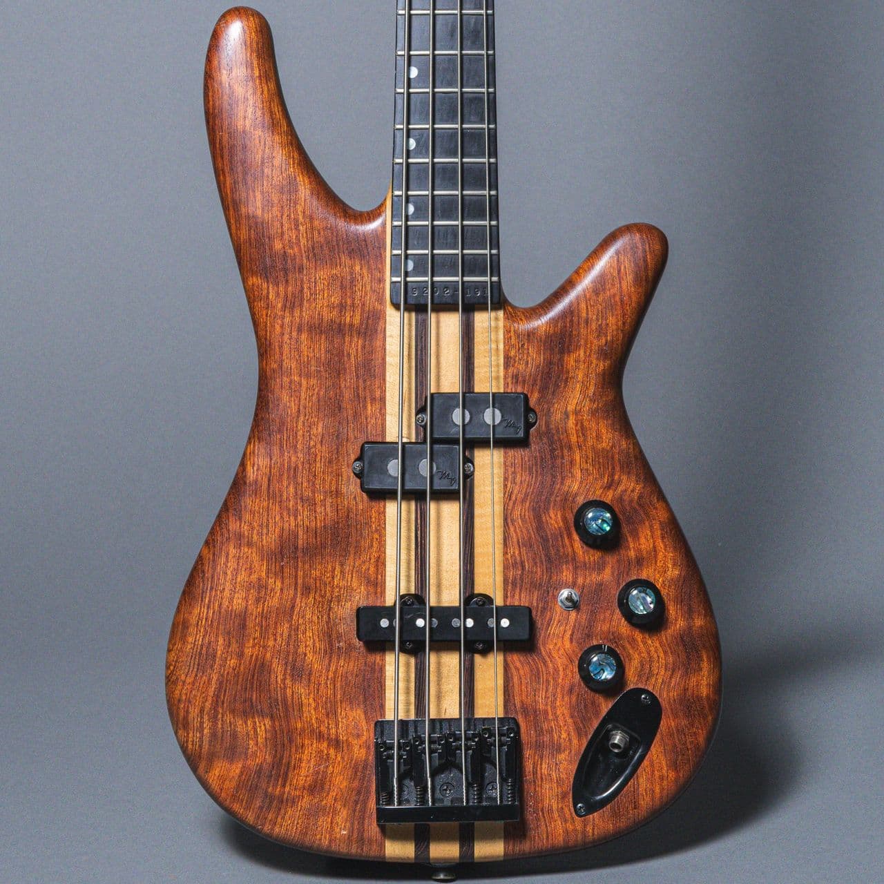 Jon R Hill Bootlegger Precision Jazz Bass 2002, Natural