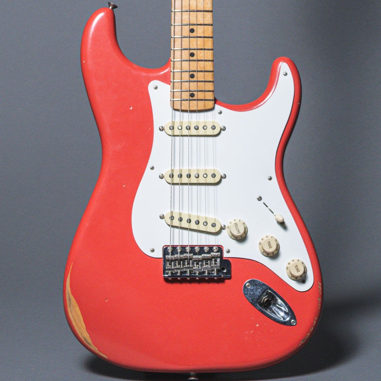 Fender Vintera 50's Road Worn Stratocaster 2021, Fiesta Red