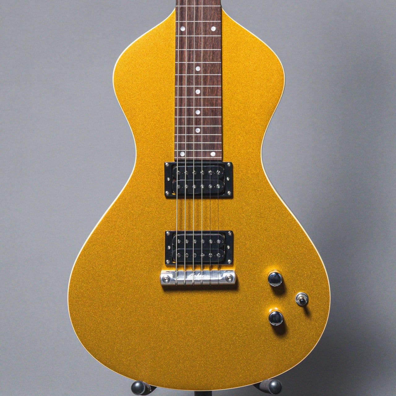 Asher Electro Hawaiian Junior lap steel 2025, Goldtop