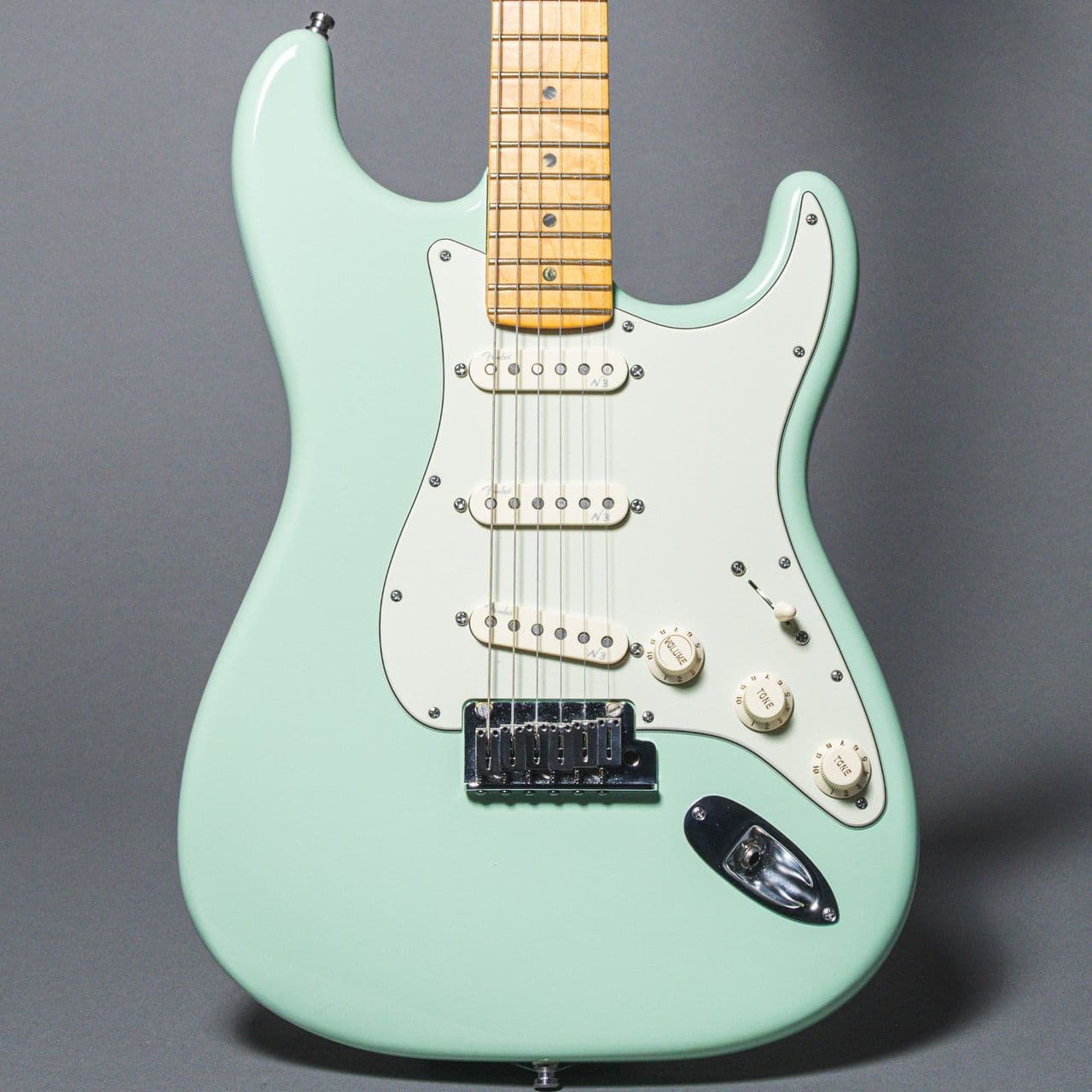 Fender American Deluxe Stratocaster V Neck 2013, Surf Green