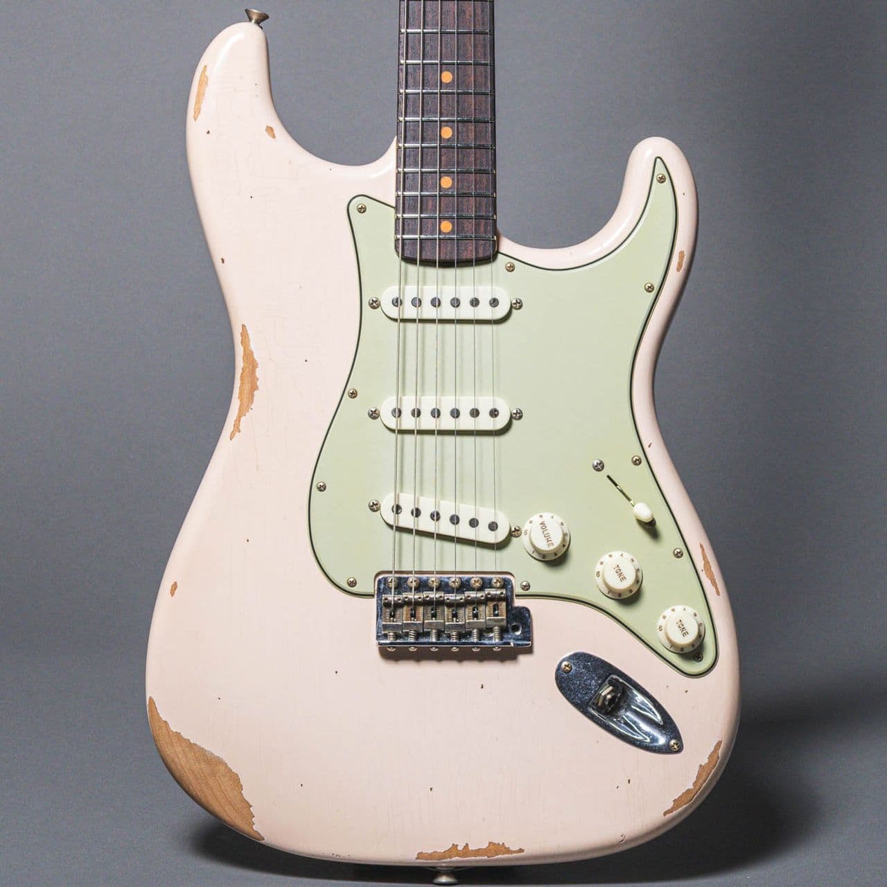 Fender '63 Custom Shop Stratocaster Relic 2023, Shell Pink Relic