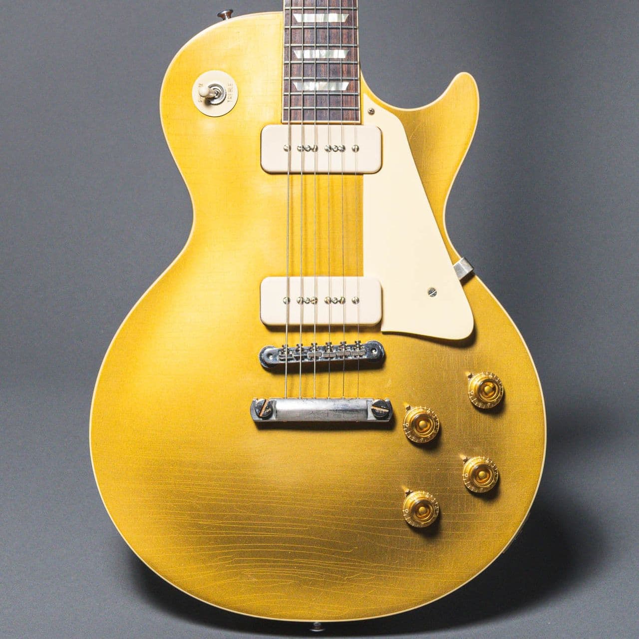 Gibson Murphy Lab 1956 Les Paul 2022, Gold Top Ultra Light Aged