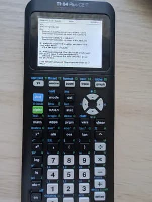 TI 84 PCPE | ChatGPT/ Gemini & USB C