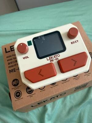 LEKATO ME-05 Gitarren Multi-Effekt Prozessor - Neu & ungeöffnet