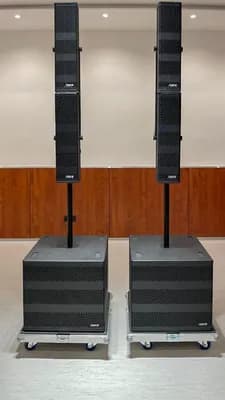 PA-Anlage 3200W rms NOVA Euphoria 300 plus+ inkl. Cases und Zubehör