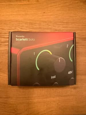 Focusrite Scarlett Solo 4th Gen