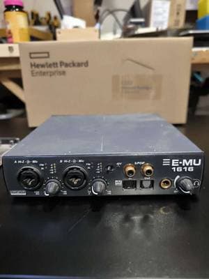 Creative PC Sound E-MU 1616M Verstärker Soundkarte Mikrofon Eingang