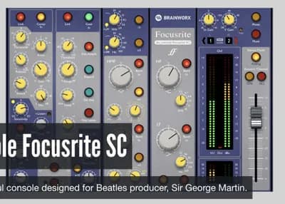 Brainworx bx_console Focusrite SC plugin license