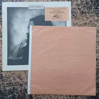 HIRN-MUSI : -) LP 7261 Kitaro - Tenku 1986 Ambient Geffen Records - 924 112-1 MEDIA unten