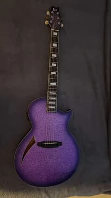 ESP Ltd TL-6 Purple Sparkle Burst / Kirk Hammett