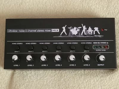 6-Kanal Stereo Mixer