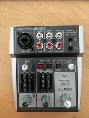 Behringer Xenyx 302USB / mit USB Interface