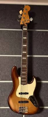 Fender American Ultra Jazz Bass V RW, Mocha Burst
