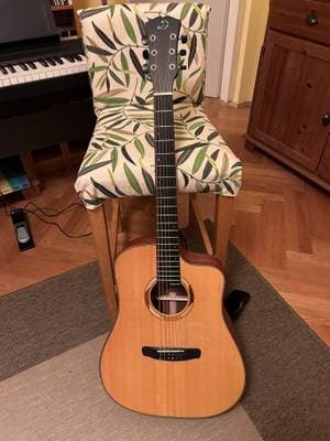 Dowina electro acoustic guitar
