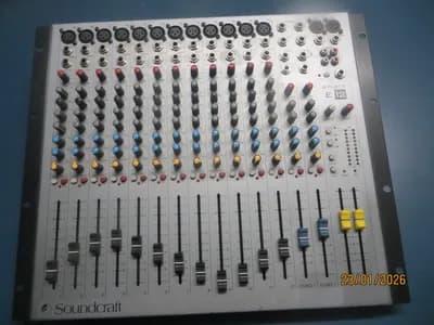 SOUNDCRAFT SPIRIT E-12 MIXER; MISCHPULT