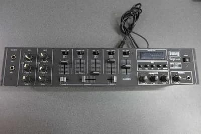 IMG Stage Line MPX-622/ SW - 6-Kanal-Stereo-Audio-Mischpult