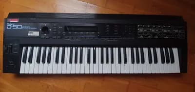 Roland D50, Synthesizer, Midi Keyboard, Klavier, Tastatur, Rar