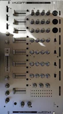 KAM Audio Pro 1500 DJ-Mischpult / 4-Kanal Mixer - Neuwertig & Frisch Gewartet!