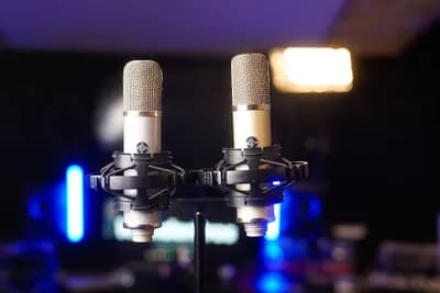 Paar: 2x Neumann-Gefell UM 57 Vintage Tube Microphones