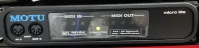 MOTU Micro Lite USB MIDI-Schnittstelle Interface Top Zustand, aus Hobby-Studio!