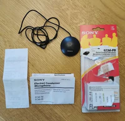 Sony Kondensator Microphone ECM-F8