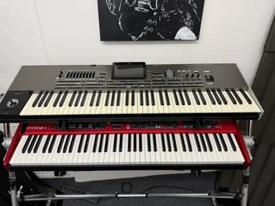 Korg Pa4X Musikant mit 76 Tasten
