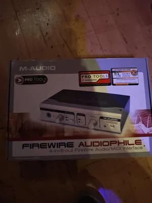 M-AUDIO Firewire Audiophile (4-in/6-out FireWire Audio/ MIDI Interface