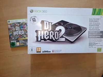 Dj hero 2 ovp turntable mit spiel